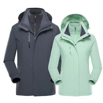 Anorak doublé polaire pour femme