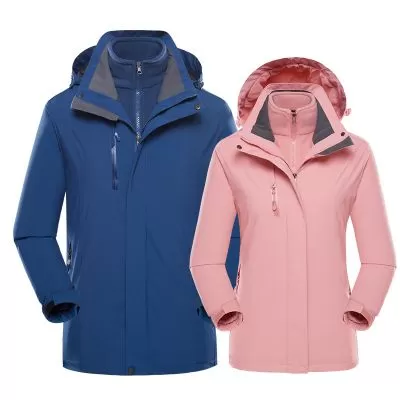 Anorak doublé polaire pour femme