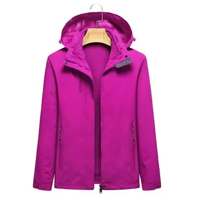 Anorak doublé polaire pour femme