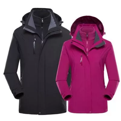 Anorak doublé polaire pour femme