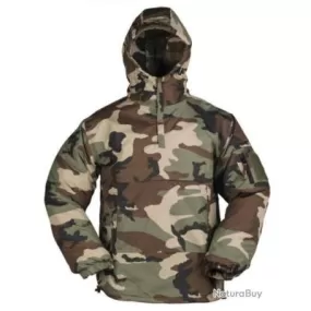 Anorak Hiver style combat Camouflage Woodland