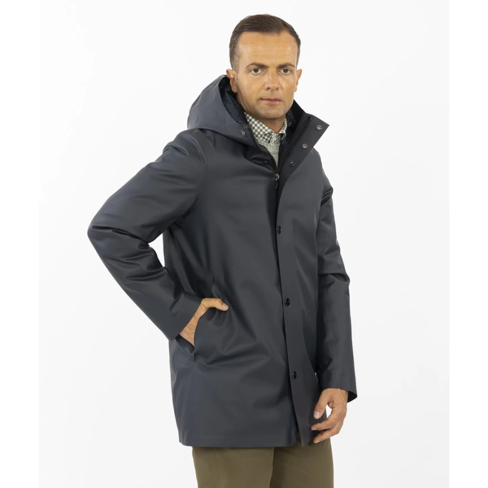 Anorak Parka en Caoutchouc Double