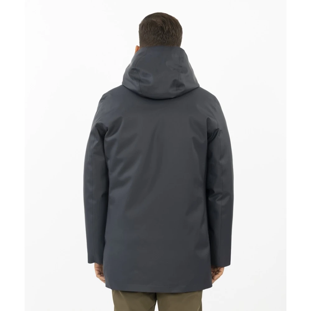 Anorak Parka en Caoutchouc Double