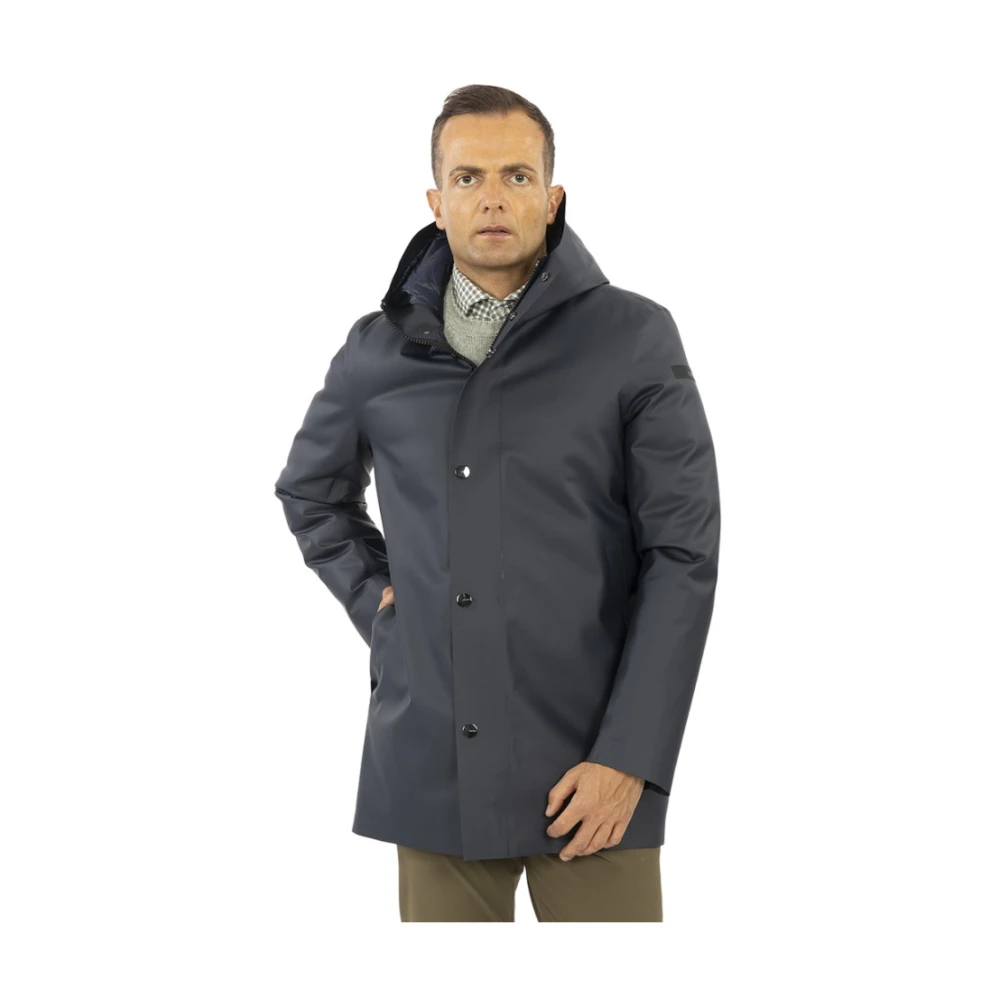 Anorak Parka en Caoutchouc Double