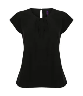 Blouse femme noir Henbury