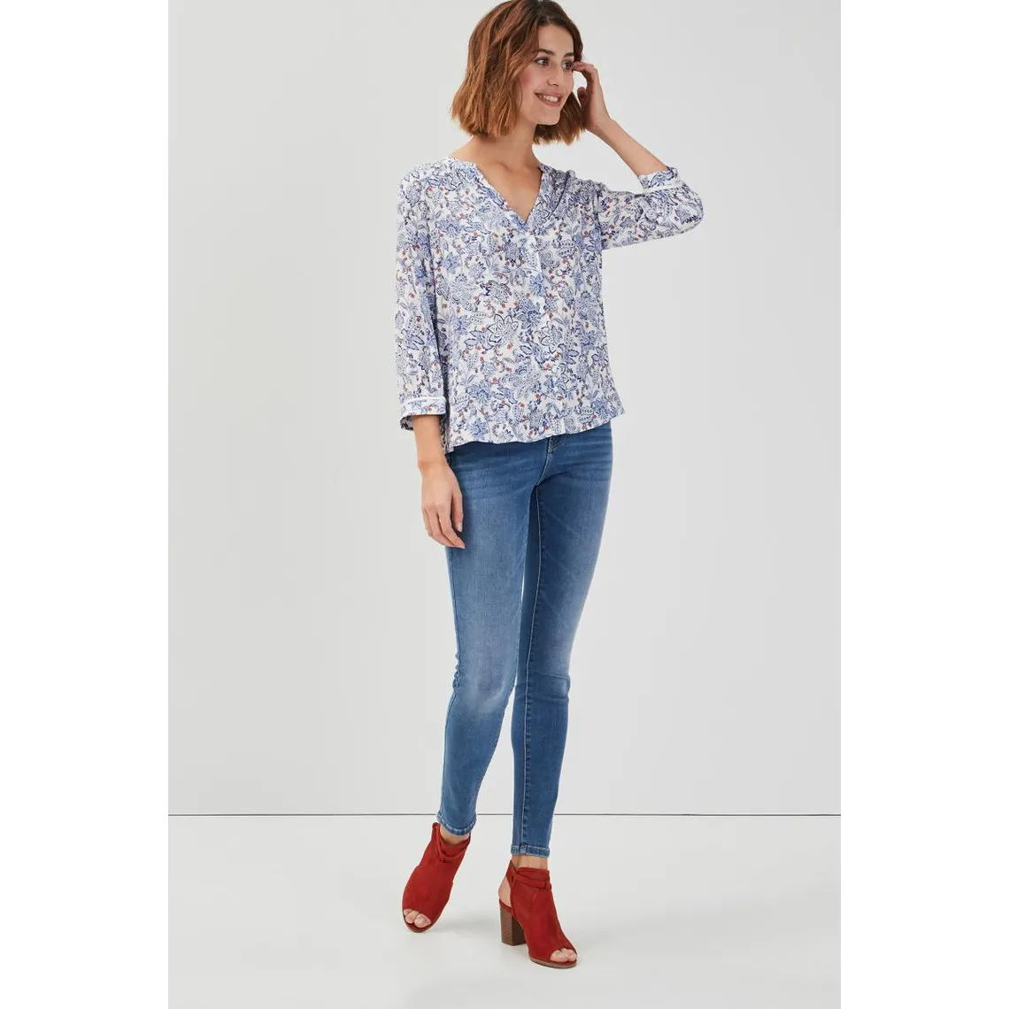 Blouse manches 3/4 | Tunique 3 SUISSES