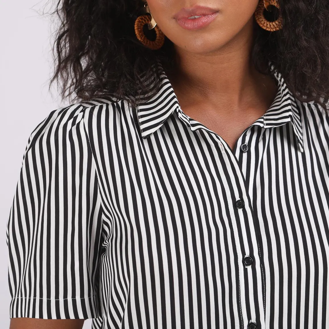 Blouse manches courtes rayée Lana | Blouse 3 SUISSES