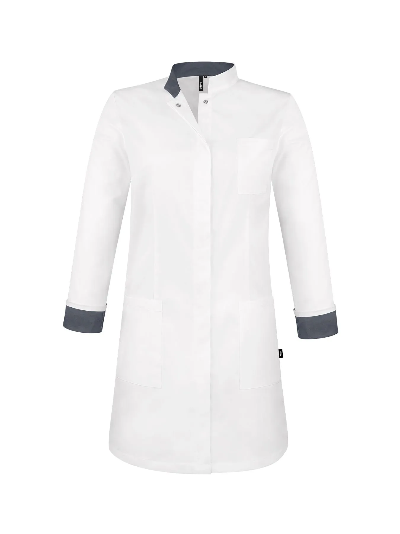 Blouse médicale avec détails colorés