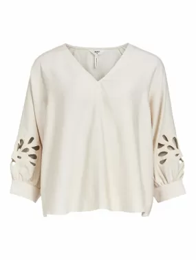 Blouse Objmaiken - Sable - OBJECT