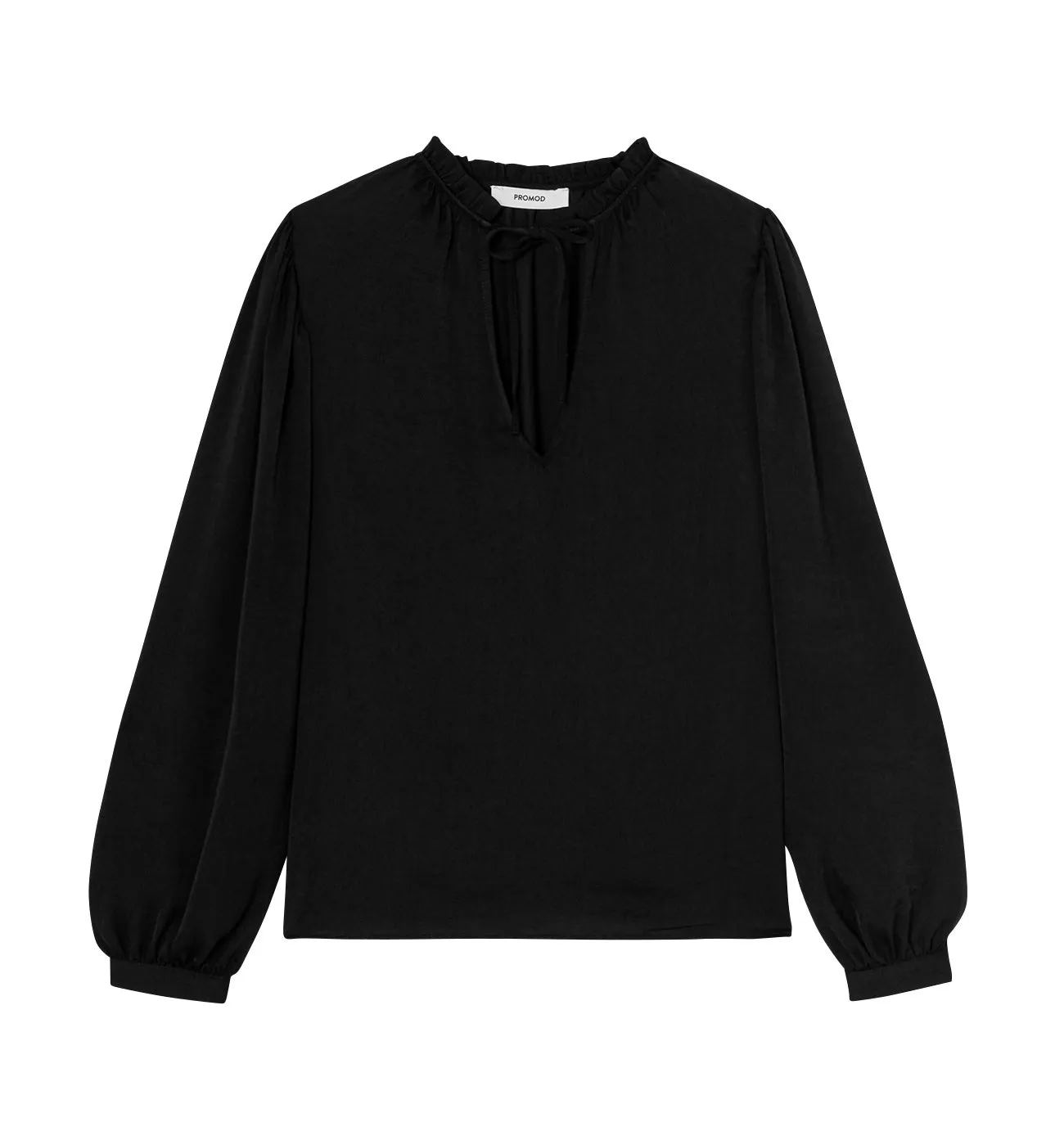 Blouse soyeuse Femme - Noir