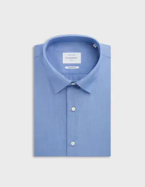 Chemise Ajustée bleue