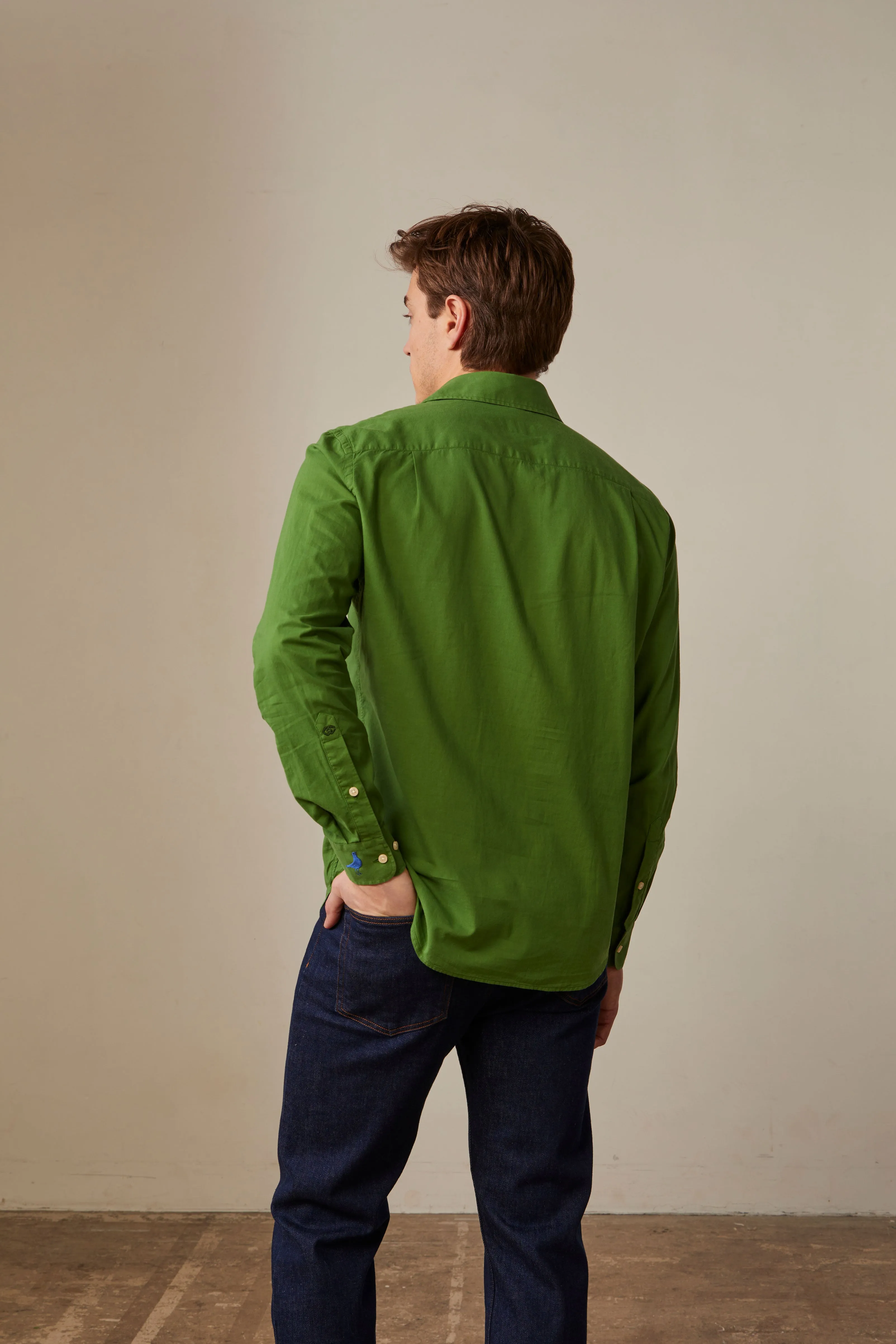 Chemise Cadaques verte