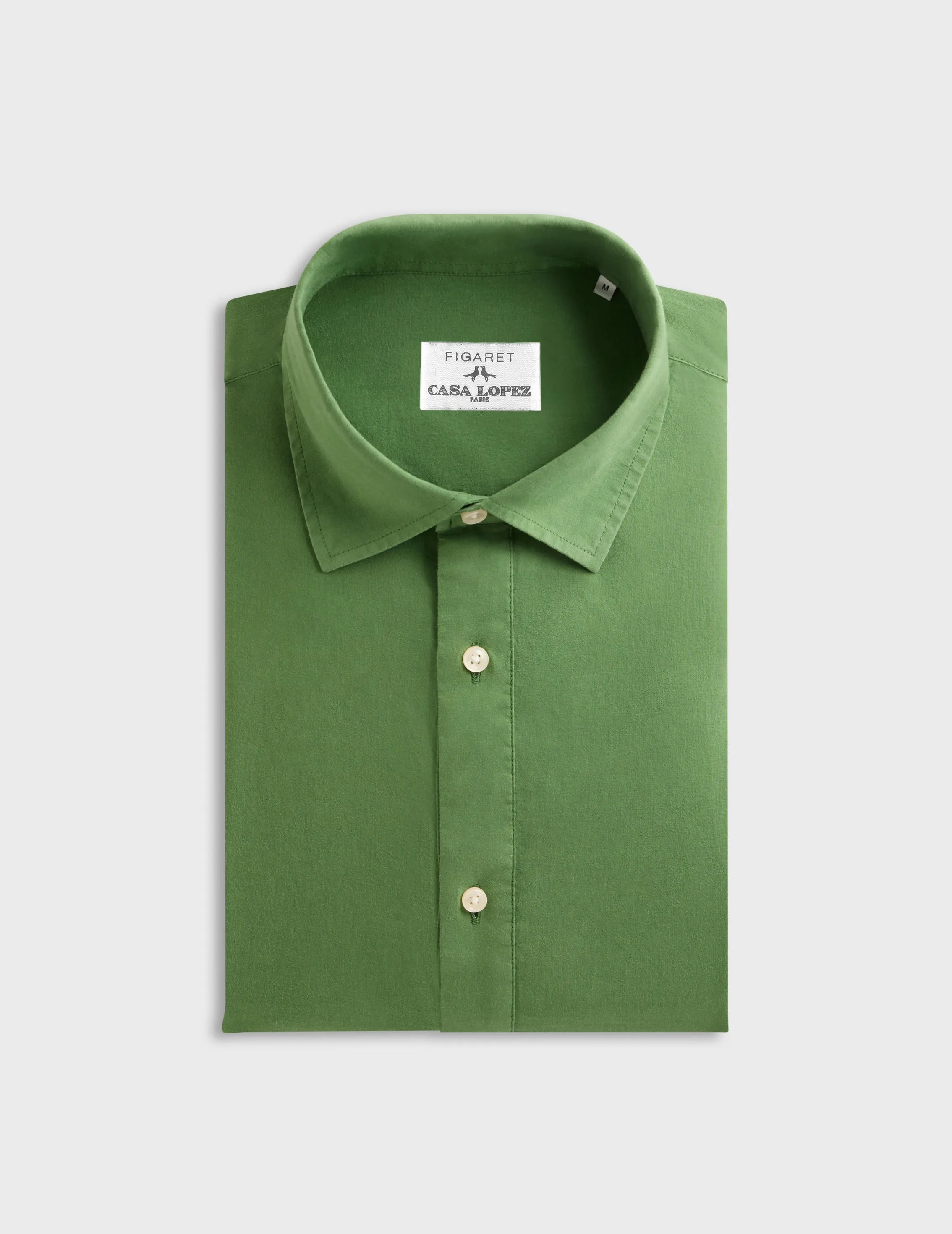 Chemise Cadaques verte