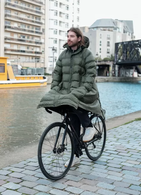 Doudoune avec couvre-jambes - Maium Amsterdam | JE SUIS À VÉLO