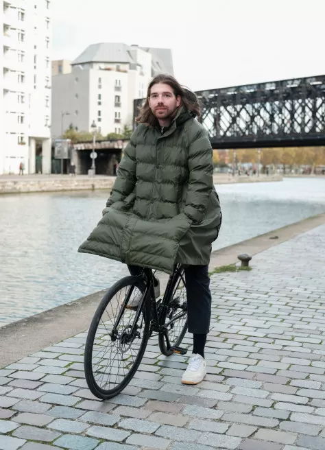 Doudoune avec couvre-jambes - Maium Amsterdam | JE SUIS À VÉLO