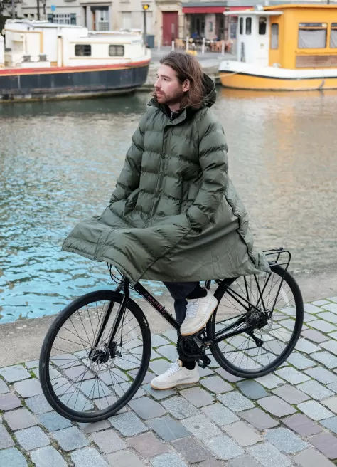 Doudoune avec couvre-jambes - Maium Amsterdam | JE SUIS À VÉLO