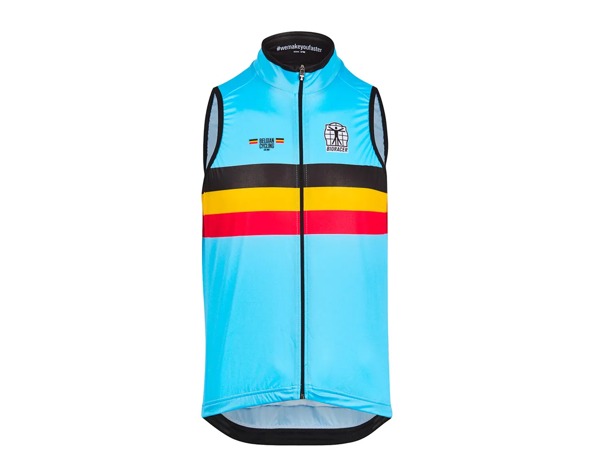 Gilet coupe-vent Homme OFFICIAL TEAM BELGUM ICON Bleu