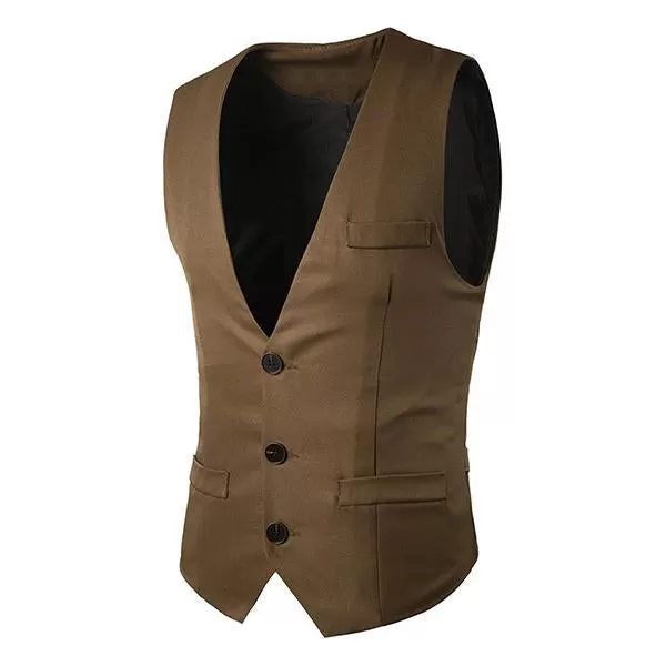 Gilet de costume coupe slim vintage