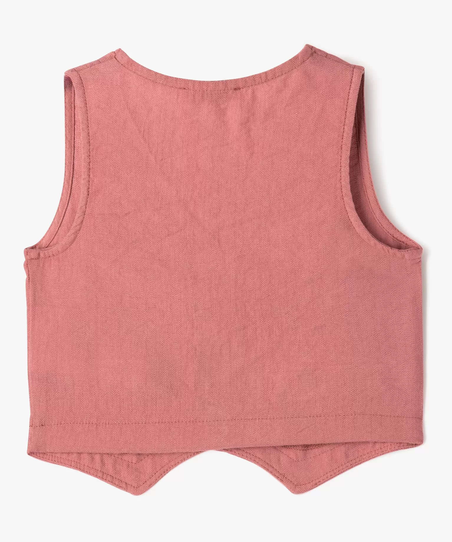 gilet de costume sans manches fille rose blousons et vestes