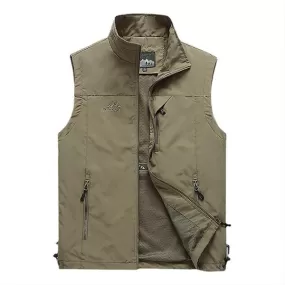 Gilet de Loisirs de Plein Air Décontracté pour Homme