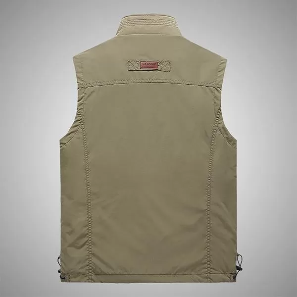 Gilet de Loisirs de Plein Air Décontracté pour Homme