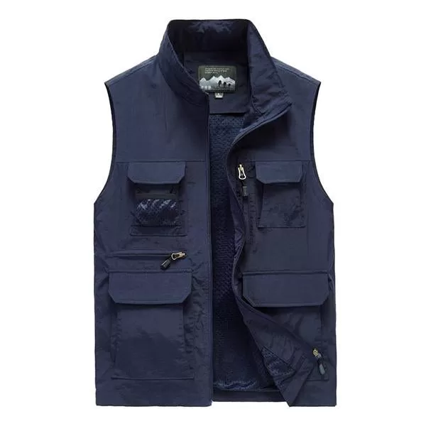 Gilet d'extérieur mince vintage