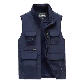 Gilet d'extérieur mince vintage