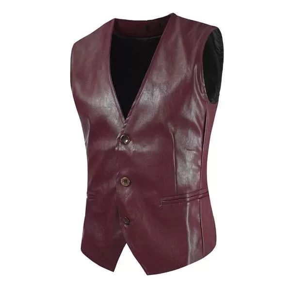 Gilet Homme Vintage Col V