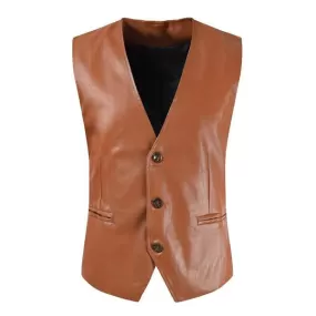 Gilet Homme Vintage Col V