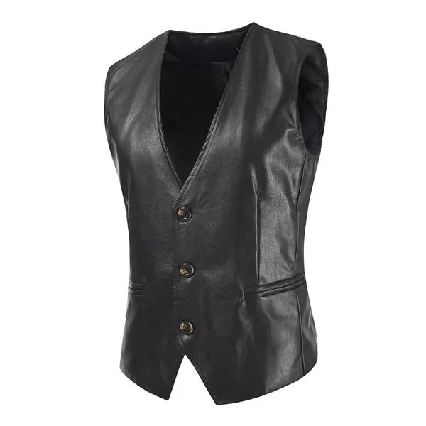 Gilet Homme Vintage Col V