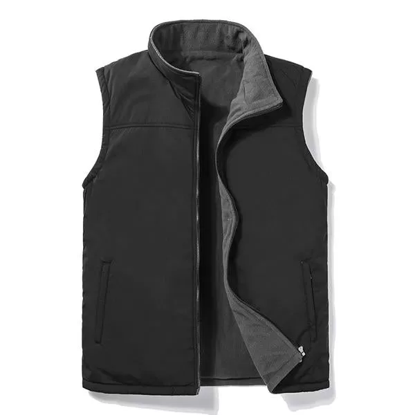 Gilet Réversible en Polaire pour Homme