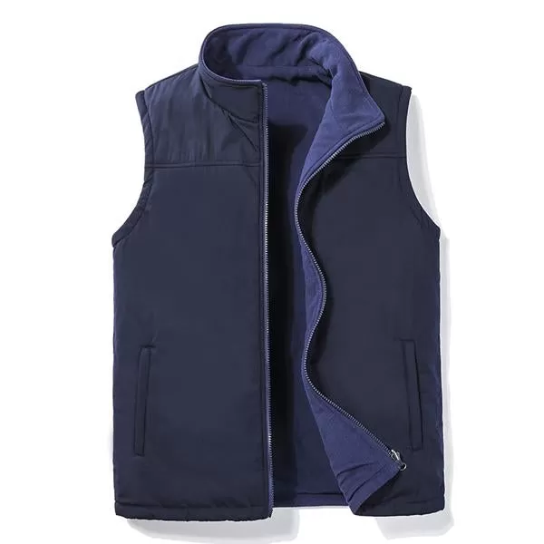 Gilet Réversible en Polaire pour Homme