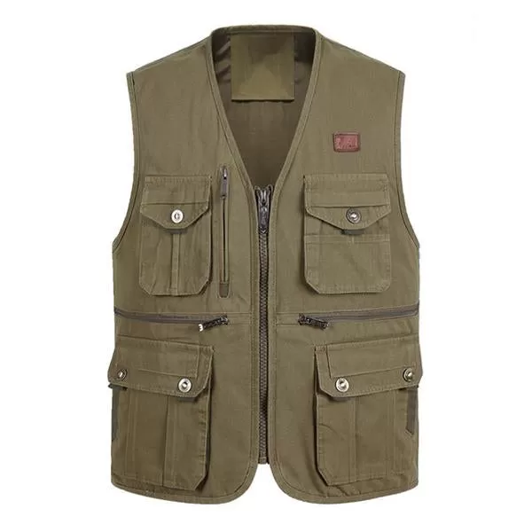 Gilet à décontracté vintage rétro