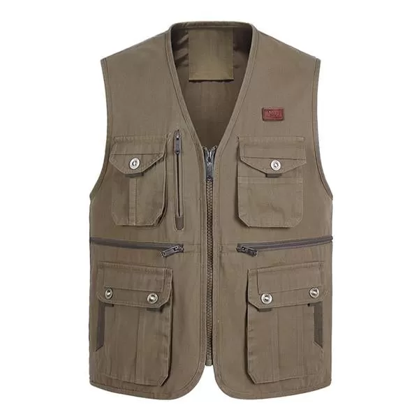 Gilet à décontracté vintage rétro