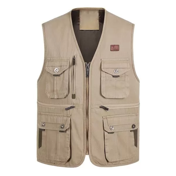 Gilet à décontracté vintage rétro