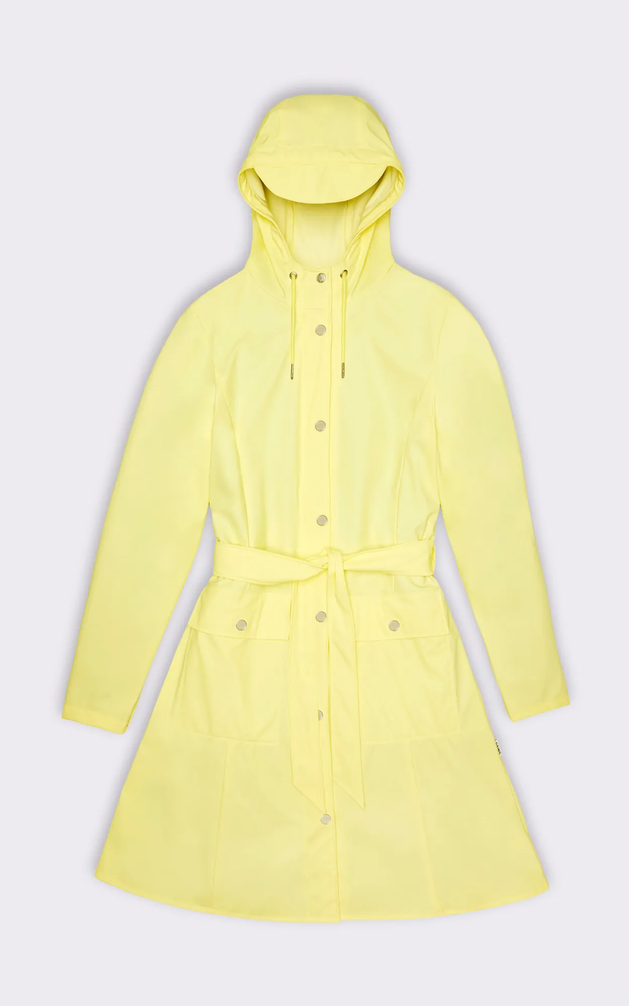 Imperméable Curve Jacket 18130 Straw Rains - La Canadienne - Coupe-vent / imperméables Textile Jaune