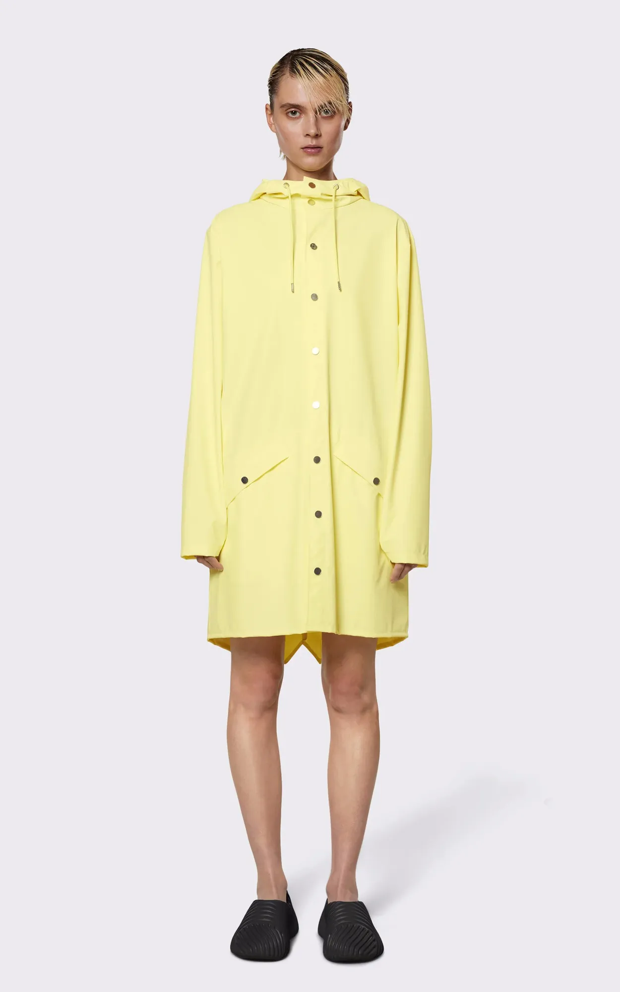 Imperméable Jacket 12020 Straw Rains - La Canadienne - Coupe-vent / imperméables Textile Jaune