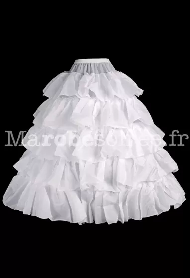 Jupon pour robes de mariée princesse robes de soirée froufrou q445