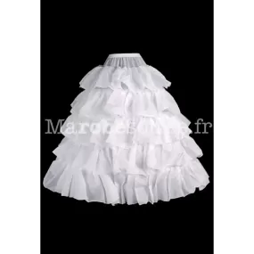 Jupon pour robes de mariée princesse robes de soirée froufrou q445