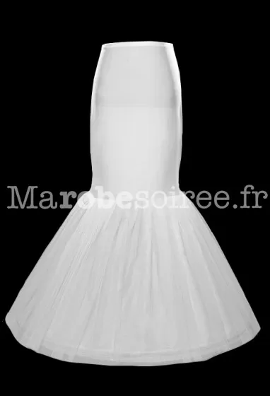 Jupon pour robes de mariée robes de soirée forme sirène q138