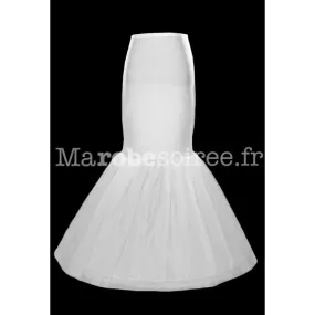 Jupon pour robes de mariée robes de soirée forme sirène q138