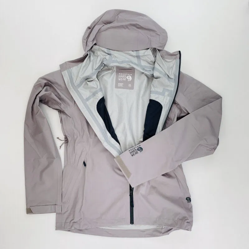 Mountain Hardwear Stretch Ozonic Woman Jacket - Seconde main Veste coupe-vent femme - Gris - XS | Hardloop