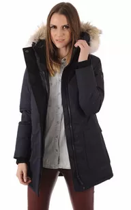 Parka Carla navy Nobis - La Canadienne - Parkas Textile Navy