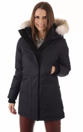 Parka Carla navy Nobis - La Canadienne - Parkas Textile Navy