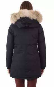 Parka Carla navy Nobis - La Canadienne - Parkas Textile Navy