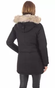 Parka Carla noire Nobis - La Canadienne - Parkas Textile Noir