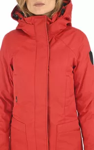 Parka Carla rouge Nobis - La Canadienne - Parkas Textile Rouge