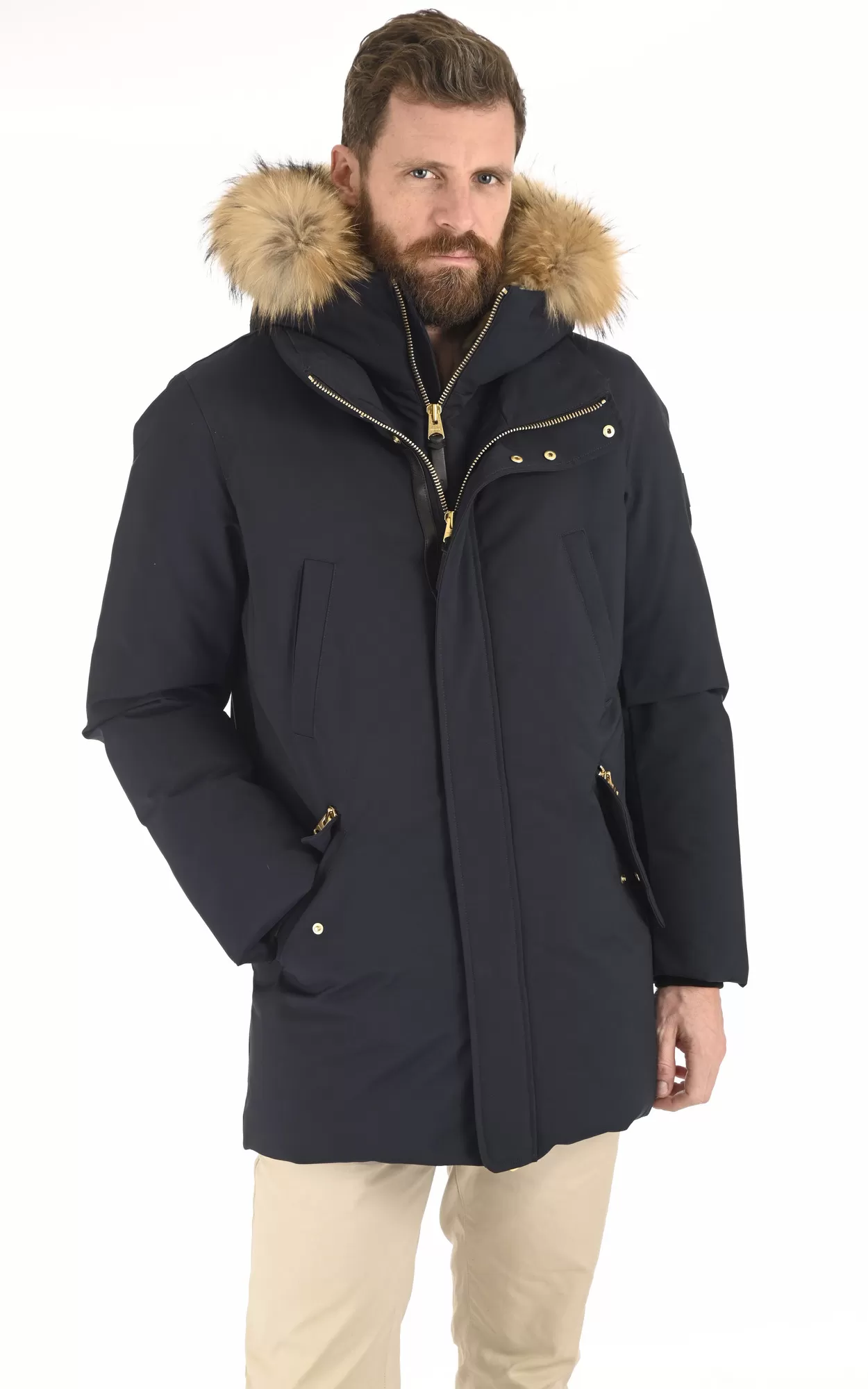 Parka Edward Marine Mackage - La Canadienne - Parkas Textile Marine