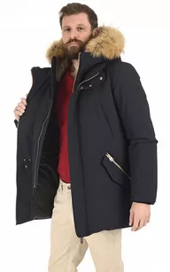 Parka Edward Marine Mackage - La Canadienne - Parkas Textile Marine