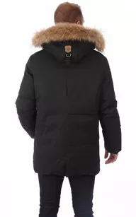 Parka Edward noire Mackage - La Canadienne - Parkas Textile Noir